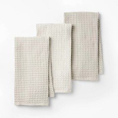 3pc Waffle Kitchen Towels