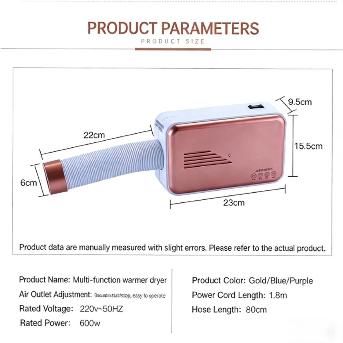 Hot Selling Portable Pet Dryer FoldableMini Dryer for Clothes gallery