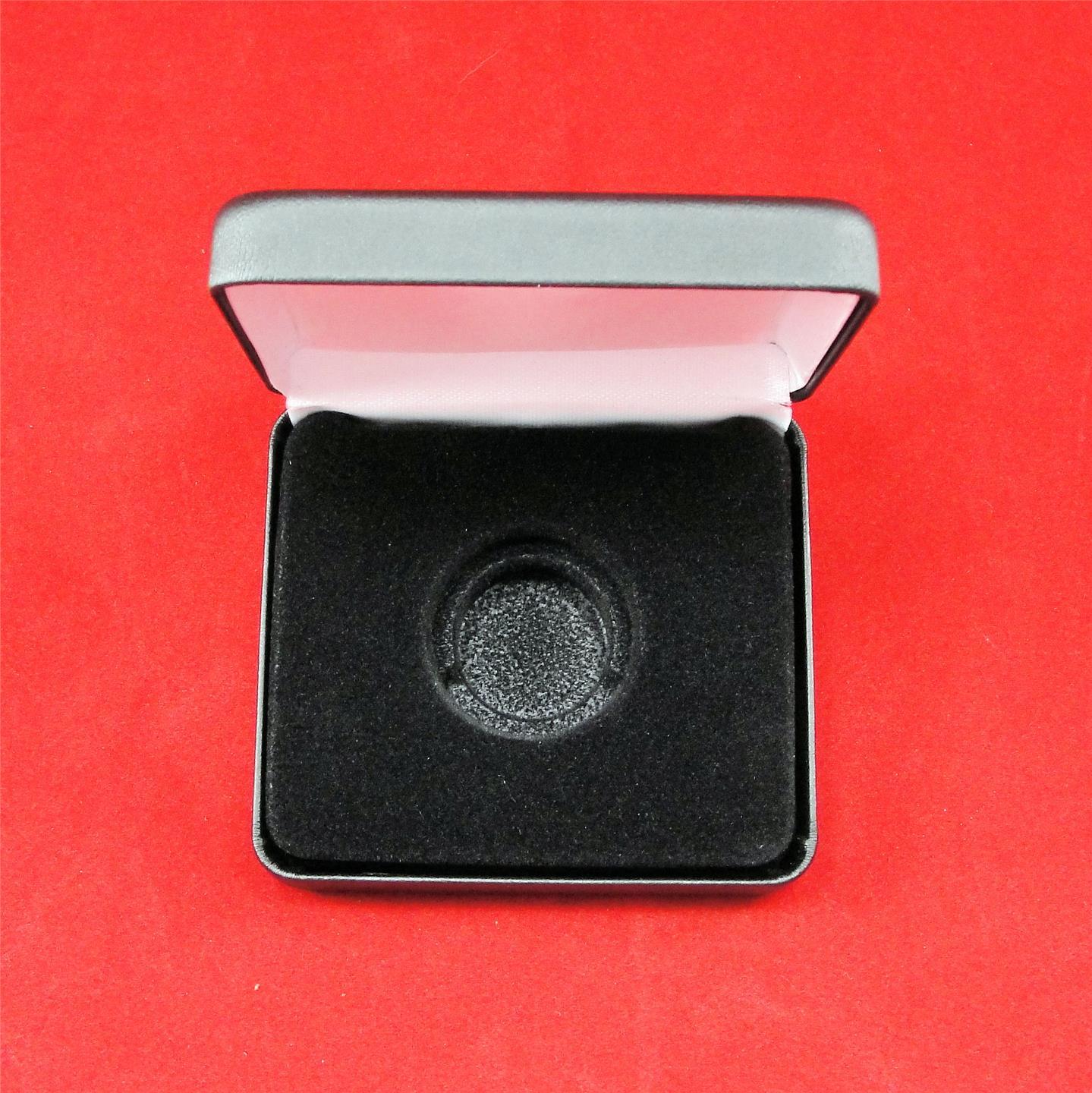 Presentation Black Leatherette Coin Box w/Choice of 1 A Model AirTite Capsule gallery
