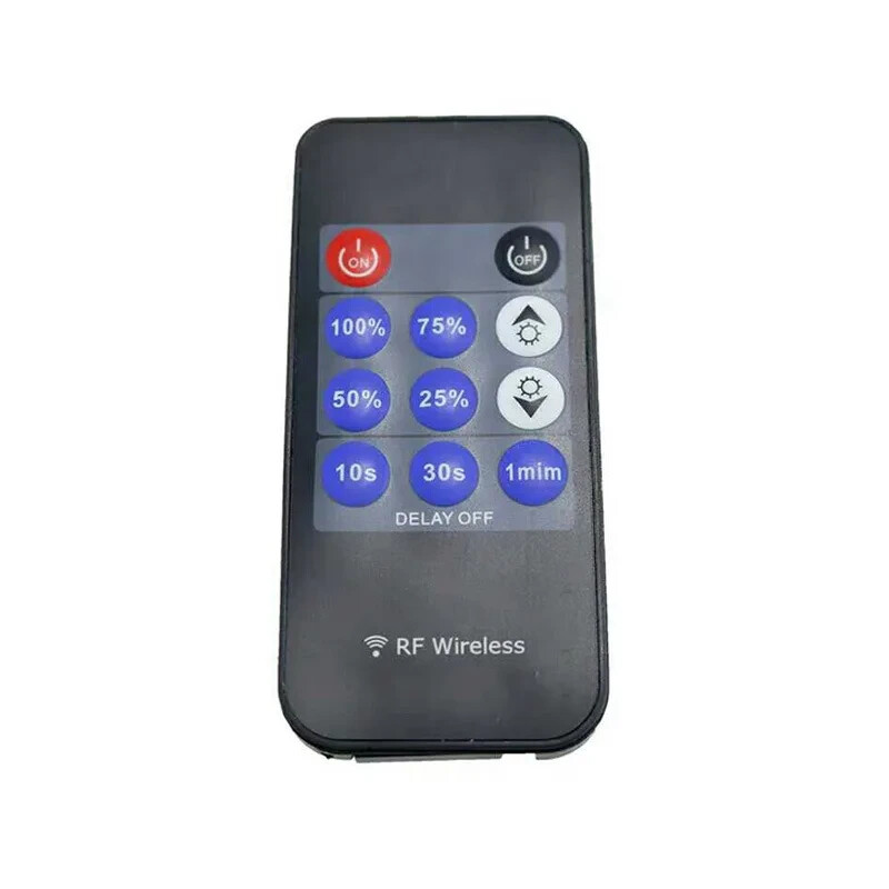 LED Single Color Dimmer DC 12V 24V 30A with 11-Key RF Remote Controller gallery