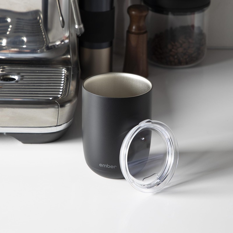 Ember Temperature Control Smart Cup, 14 oz, App-Controlled Heated Coffee Cup Blk gallery