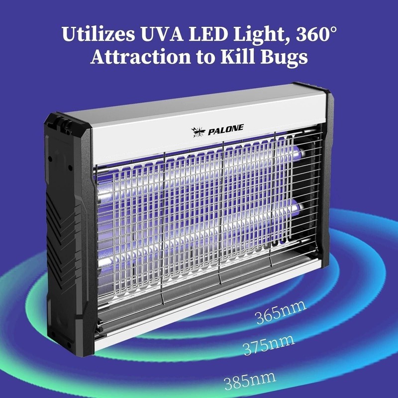 Bug Zapper 3200V Electronic Waterproof Mosquito Zapper for Outdoor/ Indoor A gallery