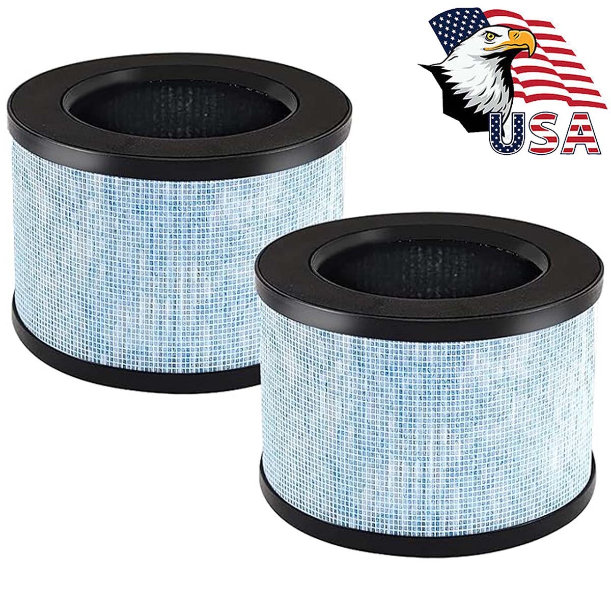2-Pack MK01 Air Purifier Filter Replacement for AROEVE MK01 & MK06 Air Purifier gallery