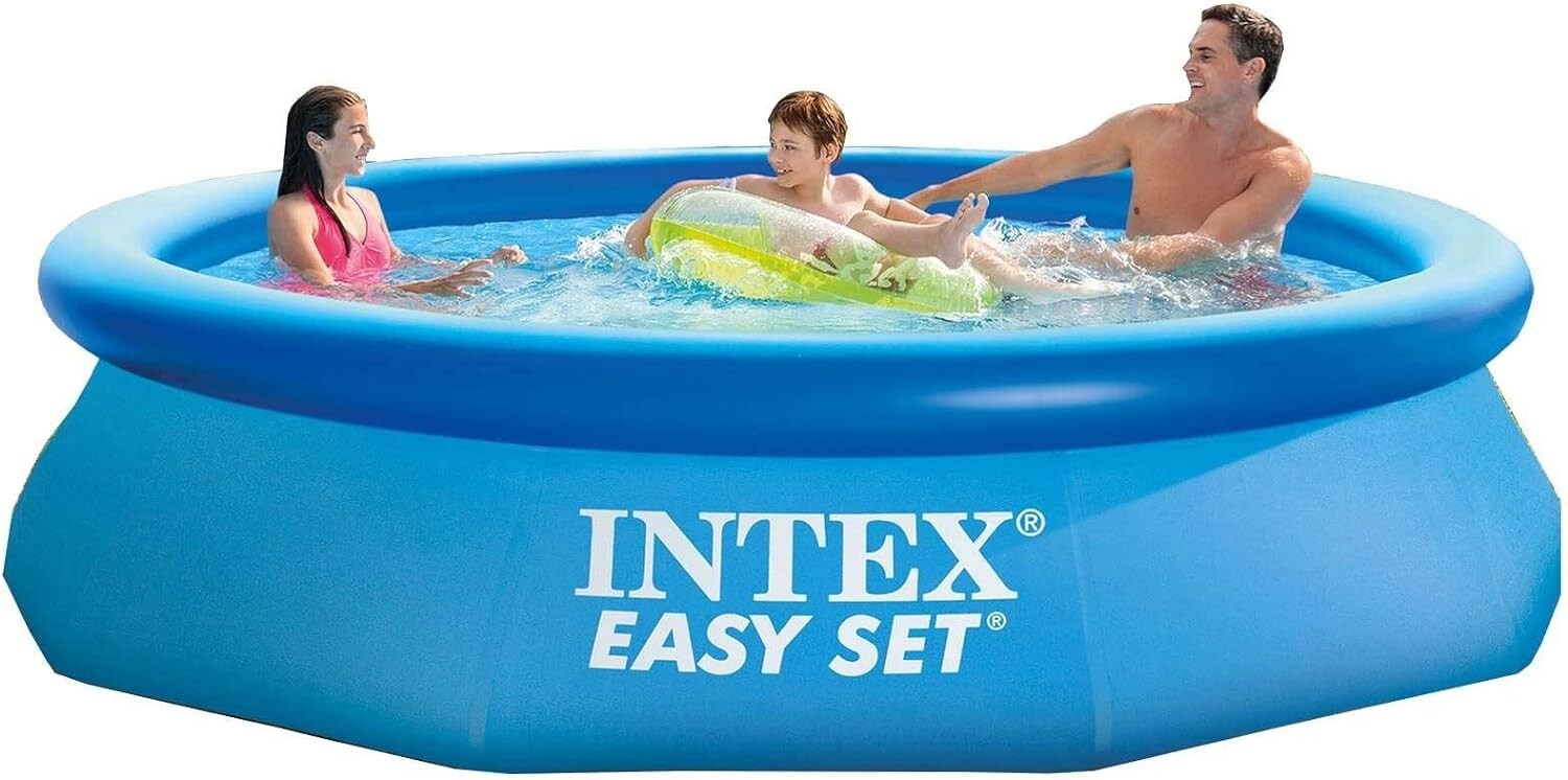 Intex Easy Set 10' X 30" Inflatable Above Ground Swimming Pool gallery
