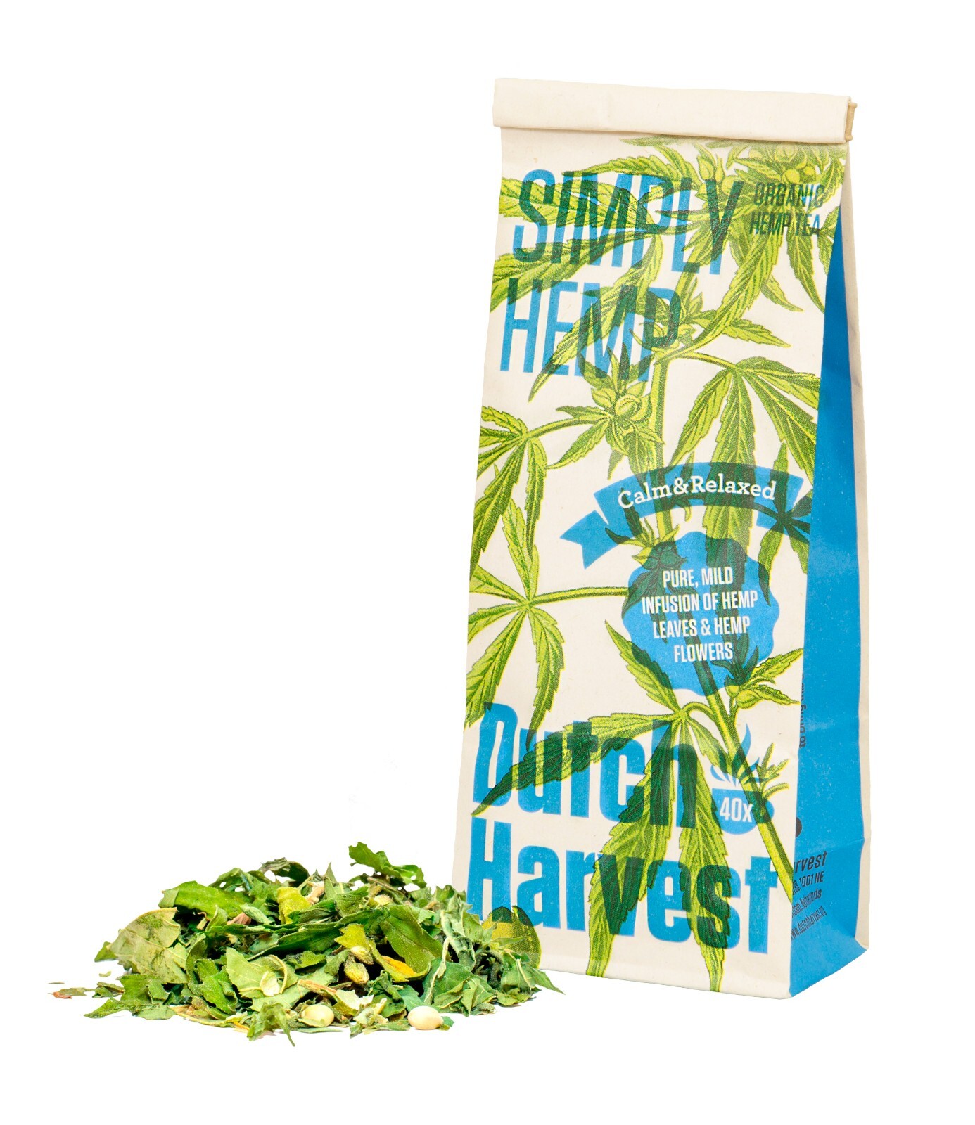 (5 pack) Dutch Harvest - Simply Hemp - Pure hemp tea - Organic  gallery