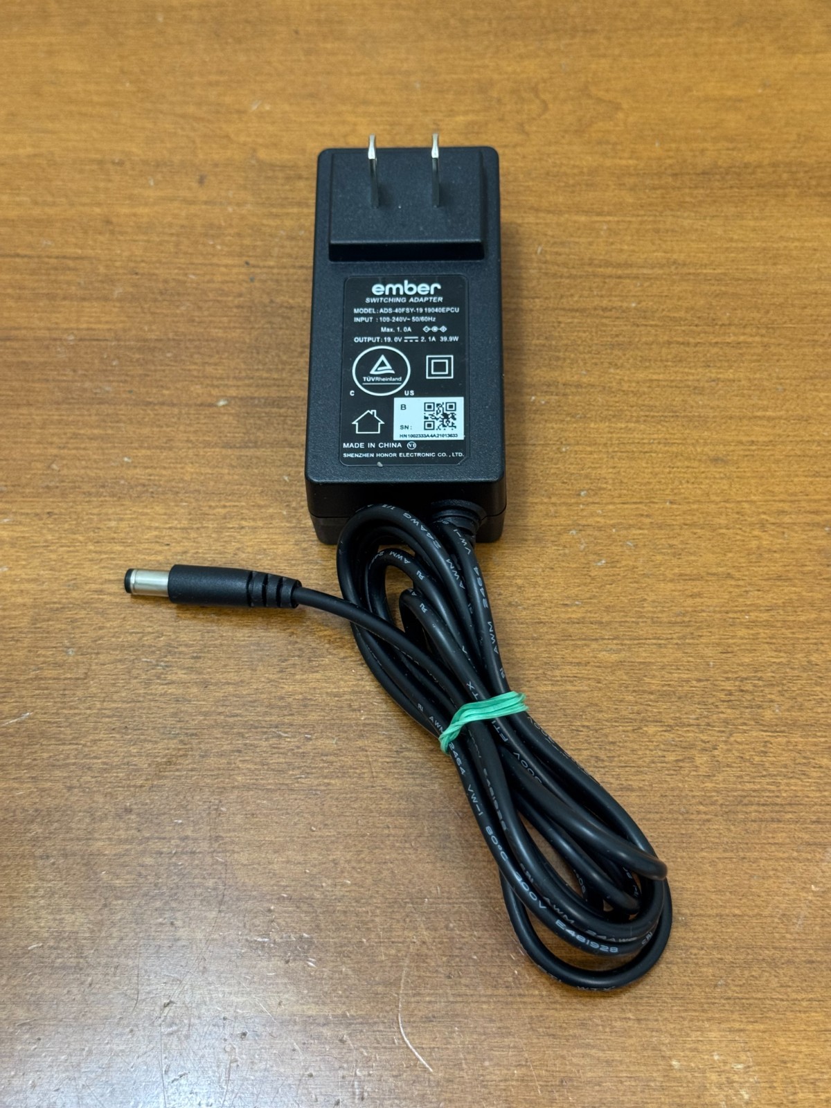 Ember AC Adapter for Travel Mug Charging Coaster Base Dock 19V 2.1A OEM gallery