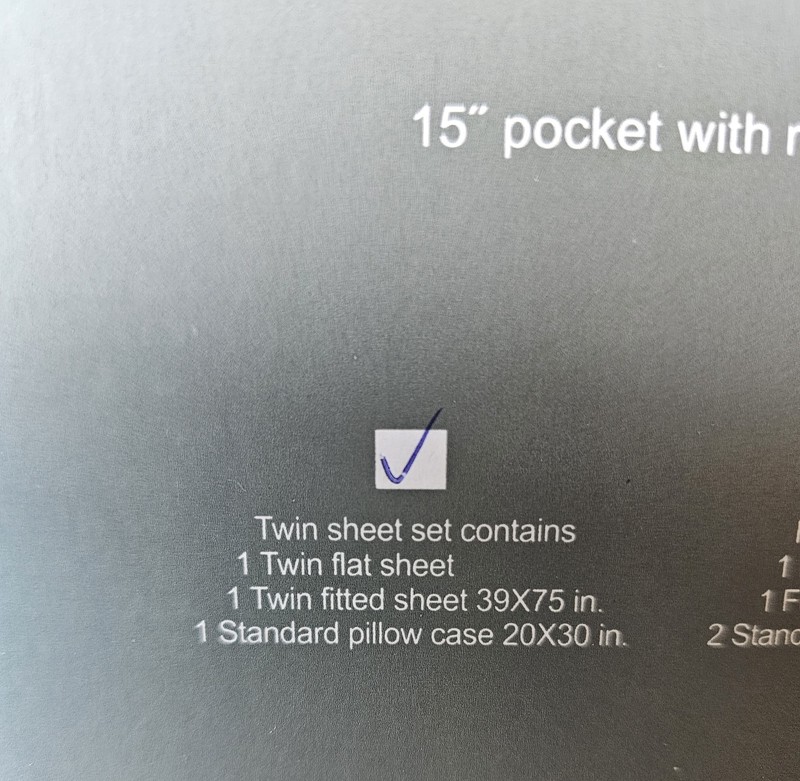 Tree Organic 2000 Twin Sheet Set - 100% Cotton - Green - New in Box gallery