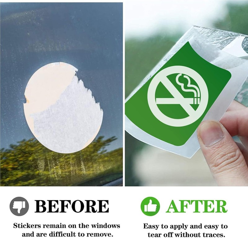 Windshield Sticker Applicator Static Cling Window Film Clear Car Window Sticker gallery