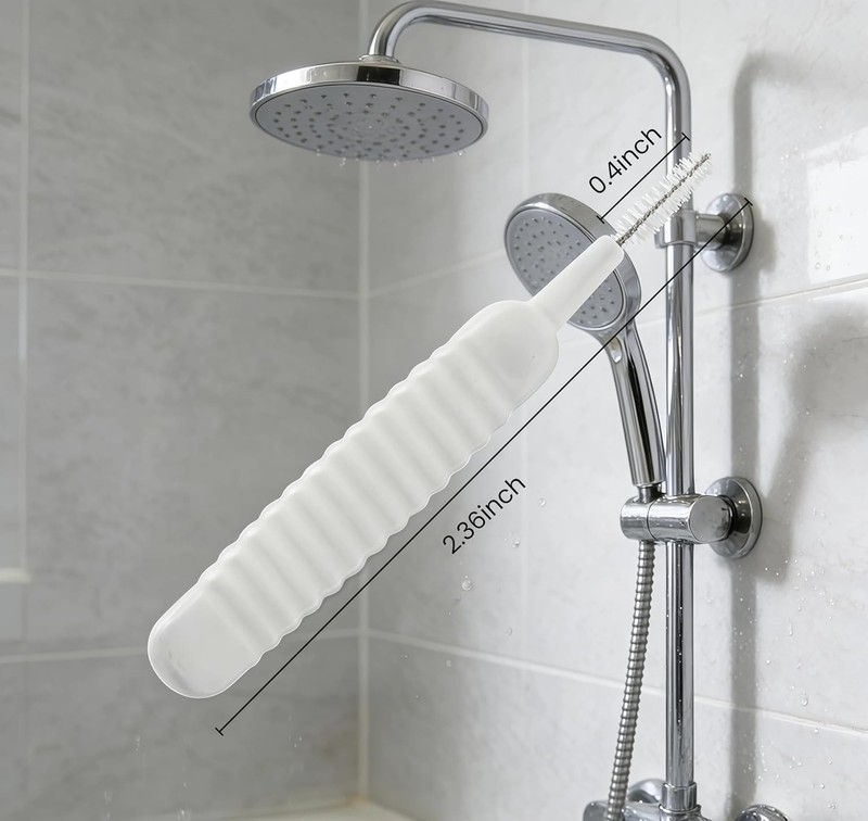 Shower Head Cleaning Brush, Tiny Hole Cleaner for Shower Nozzle, Anti-Clogging gallery