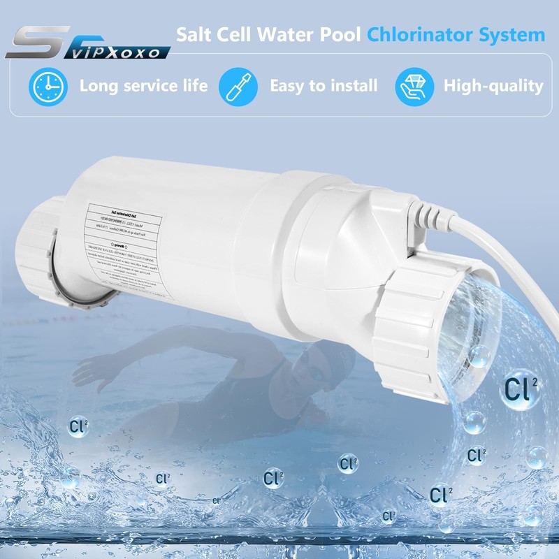 T-15 Salt Water Pool chlorinator System for Hayward Turbo Cell 40000 Gallons gallery