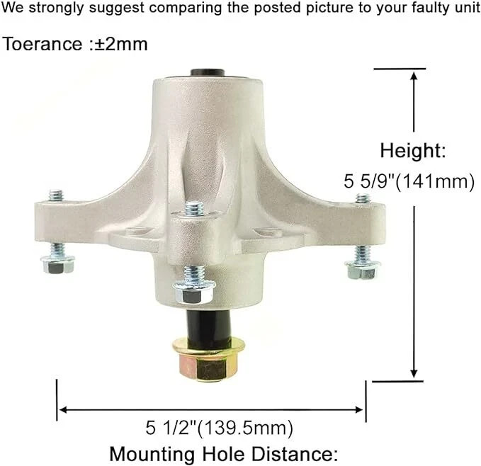 Deck Spindle Assembly for Toro Timecutter ss5060 ss5000 ss4200 ss4225 ZTR Mowers gallery
