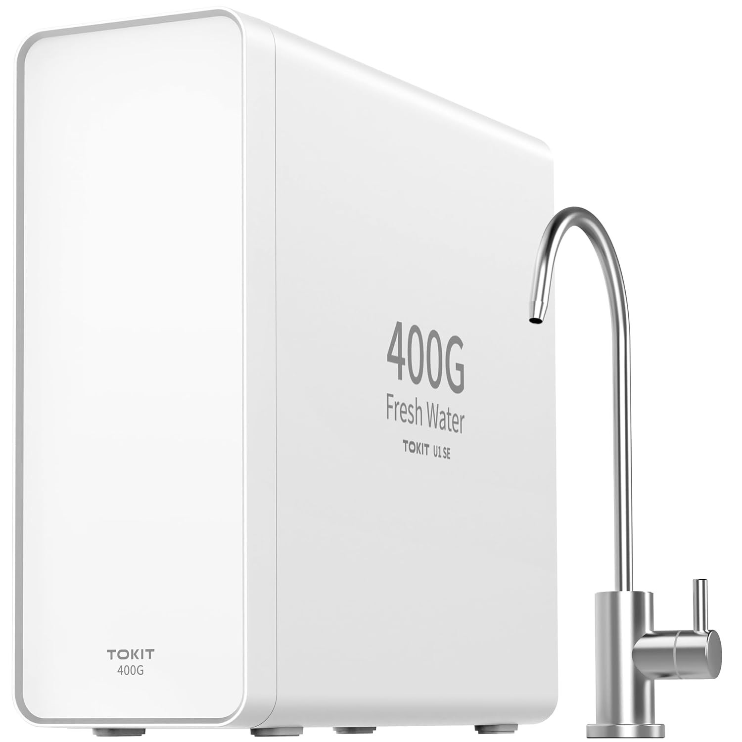 U1 SE Tankless Under Sink Reverse Osmosis Water Filtration System 400 GPD White gallery
