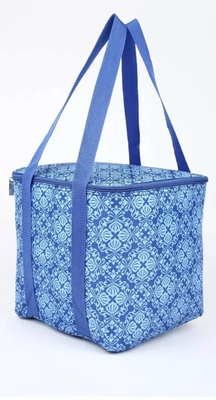 Sachi Insulated Trunk Organizer with Dividers, HAN-K38181 Blue Medallion gallery