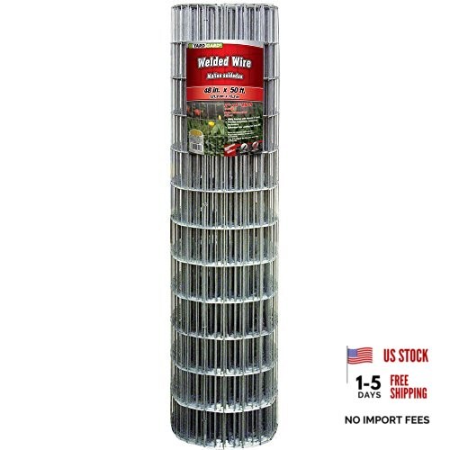 – 2 in. x 4 in. Mesh Welded Wire Fence – 48 in. x 50 ft. 14‑Gauge Galvanized gallery