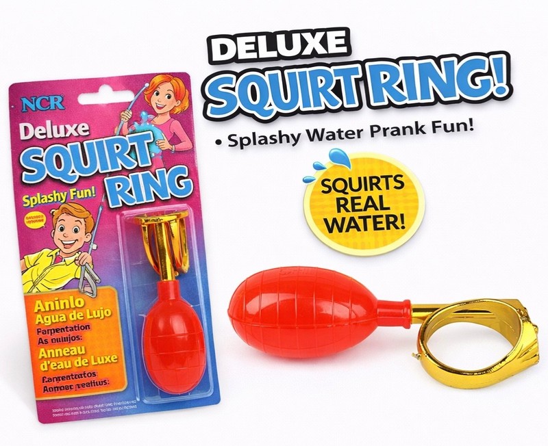 Funny PRACTICAL JOKE SET 7 Prank Kit Trick Knife Roach Gum Squirt Ring Dog Doo gallery
