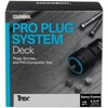 Pro Plug System Trex Whiskey Barrel, 100 Sq Ft Kit with Plugs, Screws, & Tool gallery