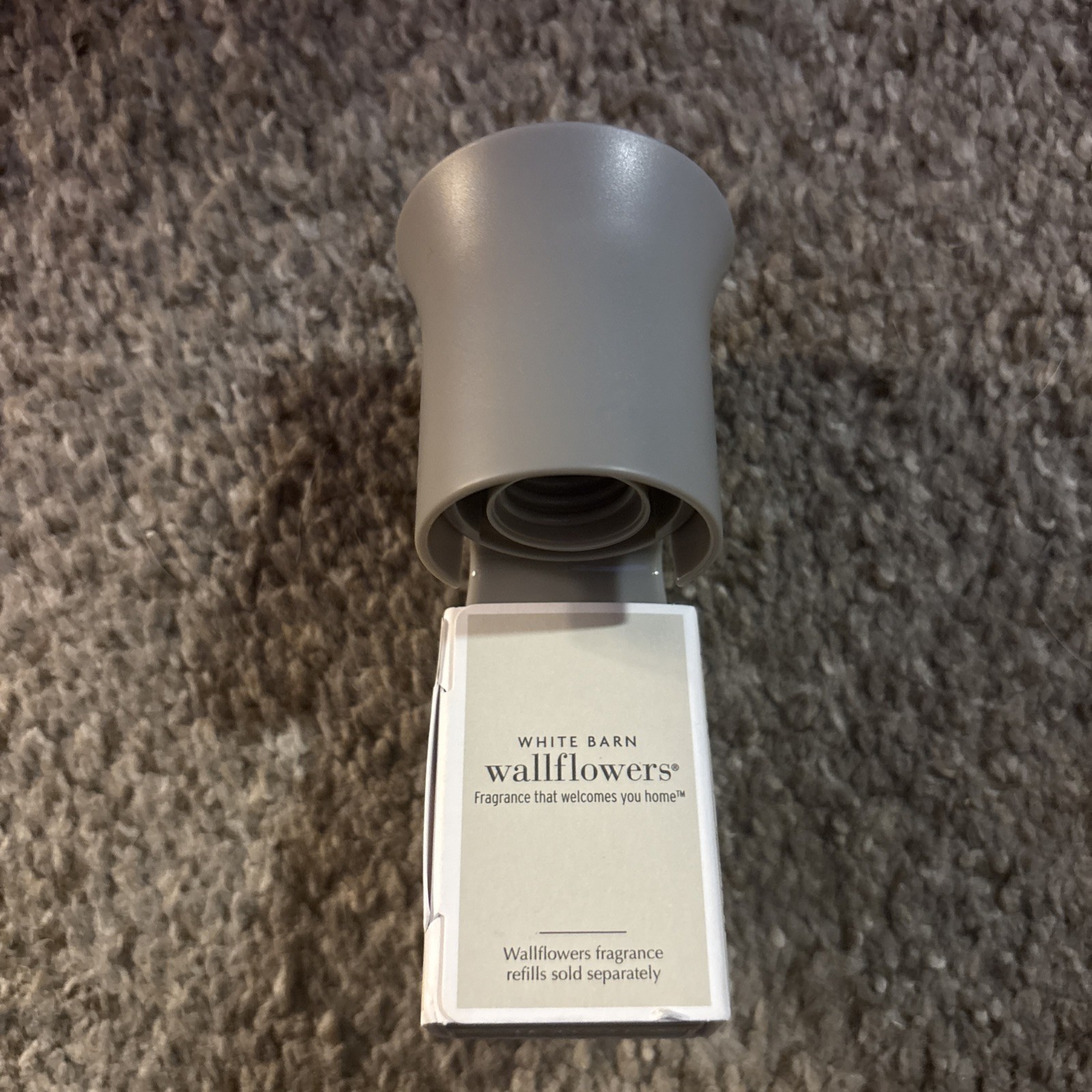 Bath & Body Works Gray Flare Wallflowers Fragrance Plug-In Diffuser - Pack of 4 gallery