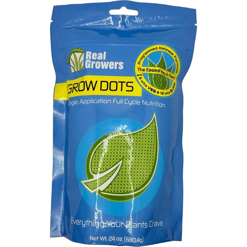 24oz Grow Dots Nutrient System - One-Time Application for Soilless Media gallery