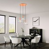 Used Livex Lighting 52833-77 Everett - 3 Light Pendant-15 Inches Tall and 20 gallery