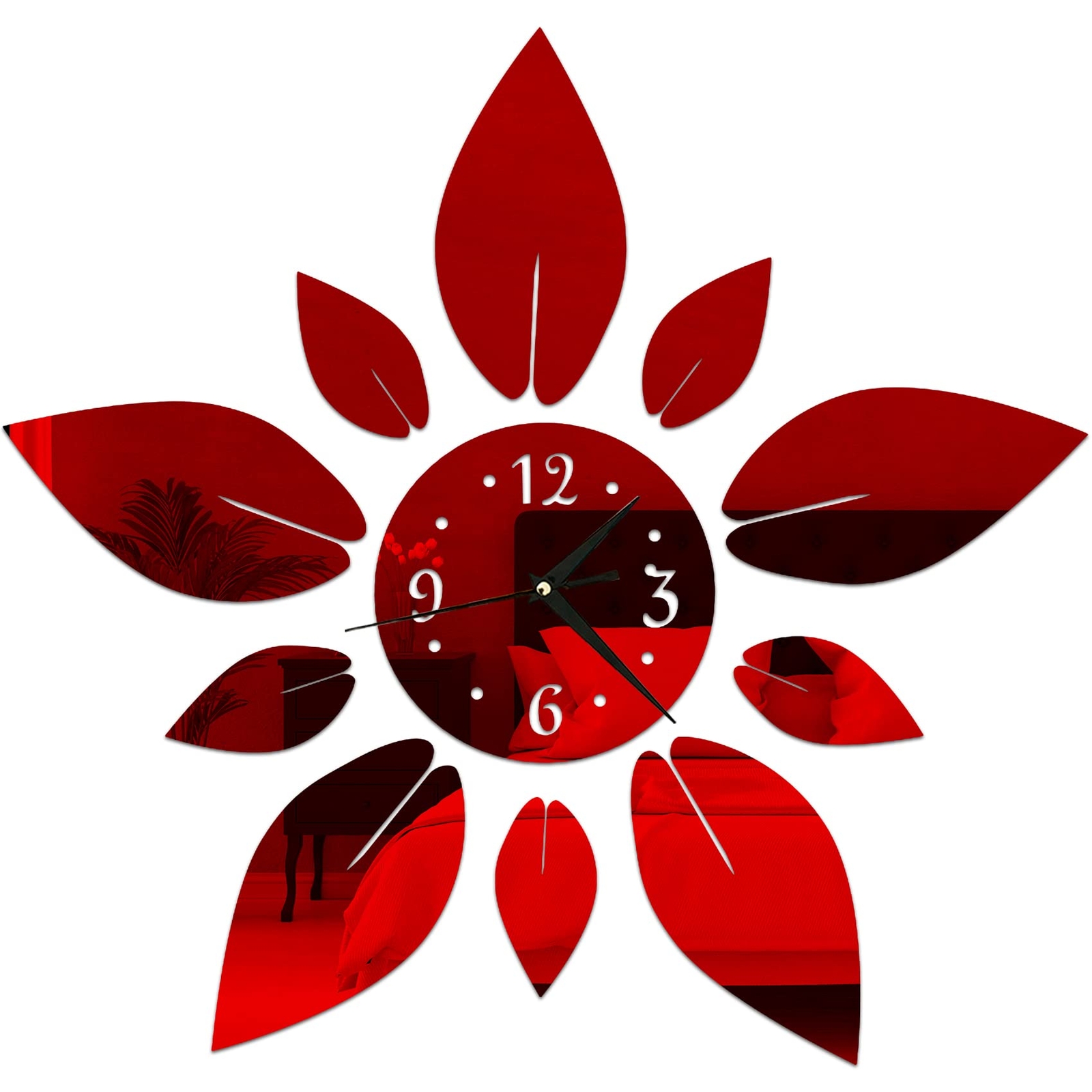 Reloj De Pared Moderno 3D Grande Decoraciones Hogar Modern Wall Clock Home Decor gallery