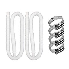 For Intex 1.25″ Diameter Accessory Pool Pump Replacement Hose – 59″ Long 2 Pack