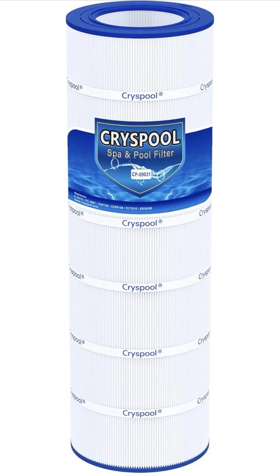 Cryspool CP-09031 Pool Filter for CC150 PAP150 C-9415 FC-0687 160317 150 sq ft gallery