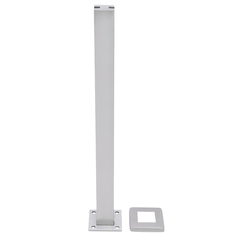 Glass Railing Post Mid Post 91cm 304 Stainless Steel Balustrade for Balcony Deck gallery