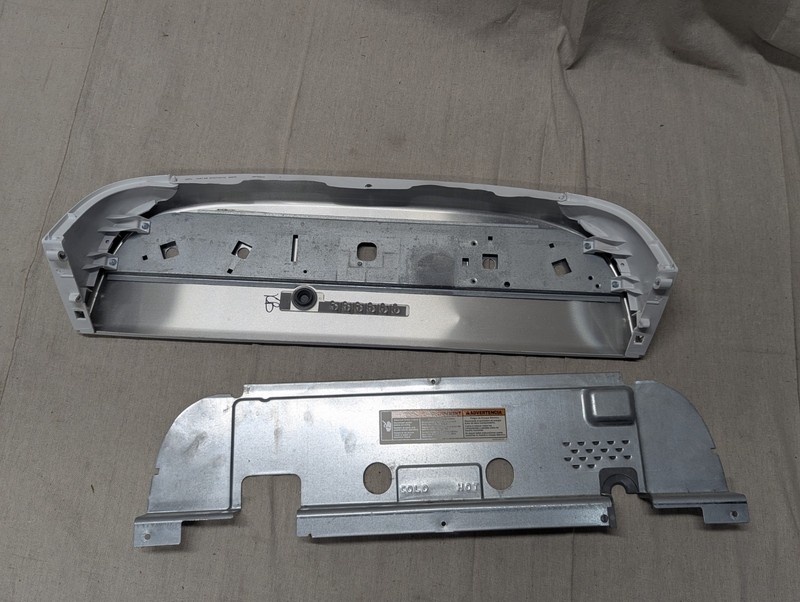 Whirlpool Washer WTW5000DW1 Control Panel Cover W10774112 Front And Back gallery