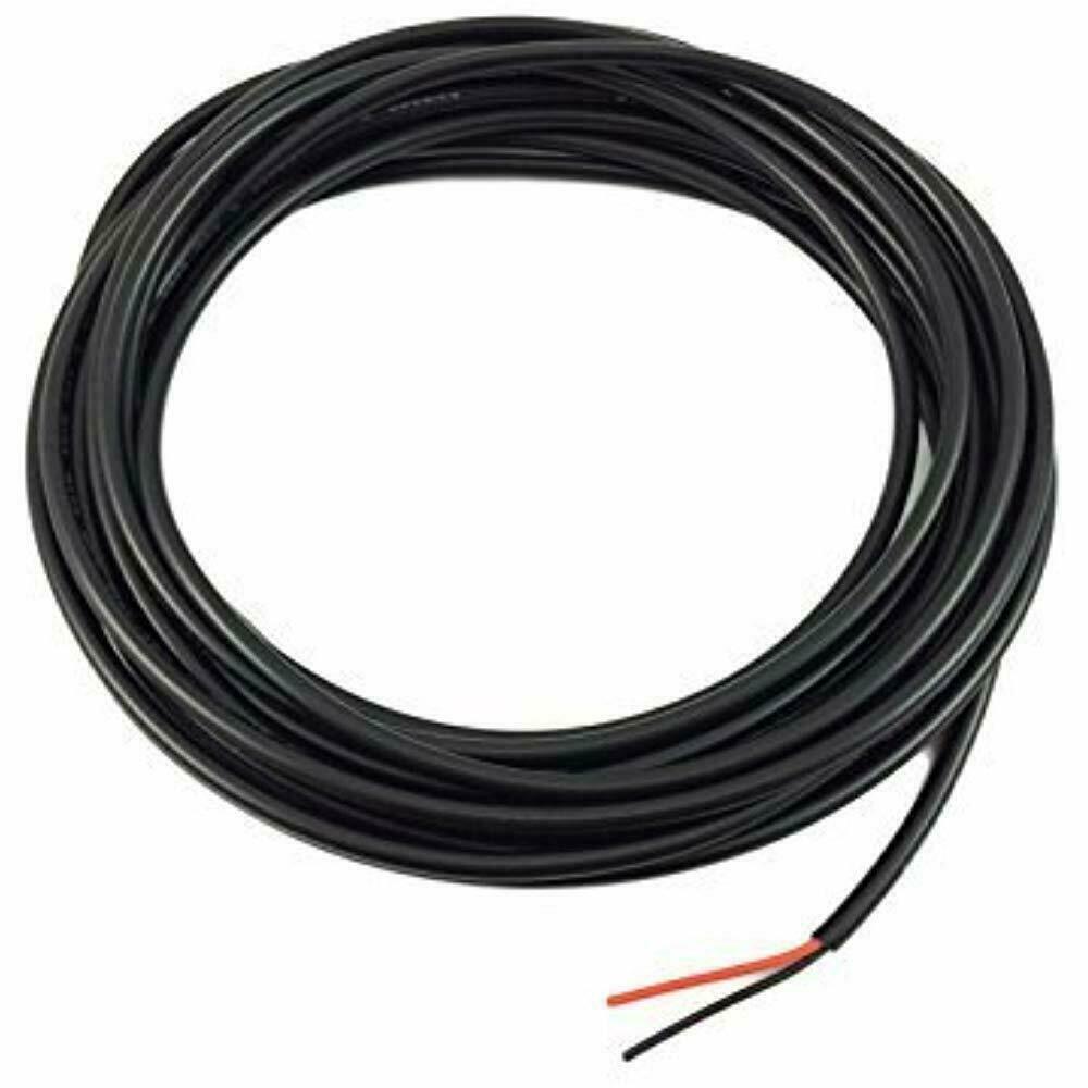 100 Feet Power Cable LED Low Voltage Lighting Ul2464 18/2 Red &amp Black gallery