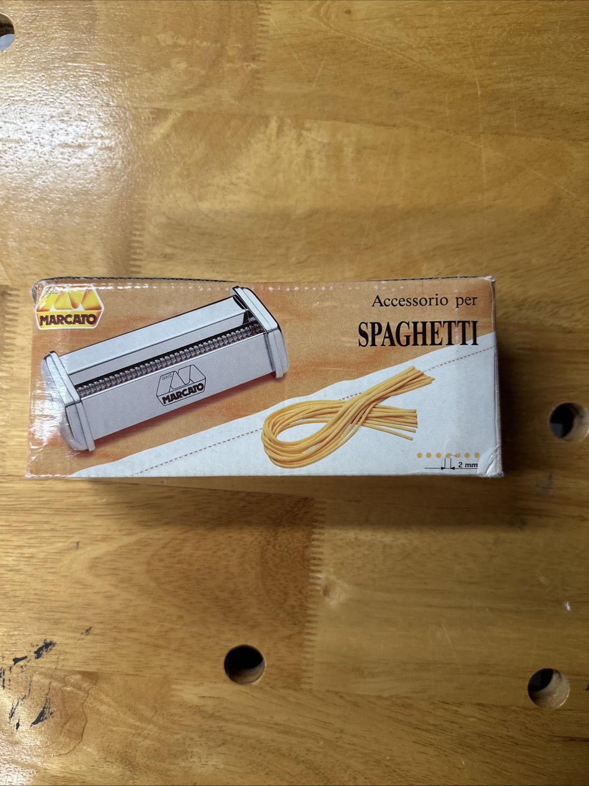 Marcato Spaghetti Accessory for Atlas Pasta Machine Model 150 Attachment Italy gallery