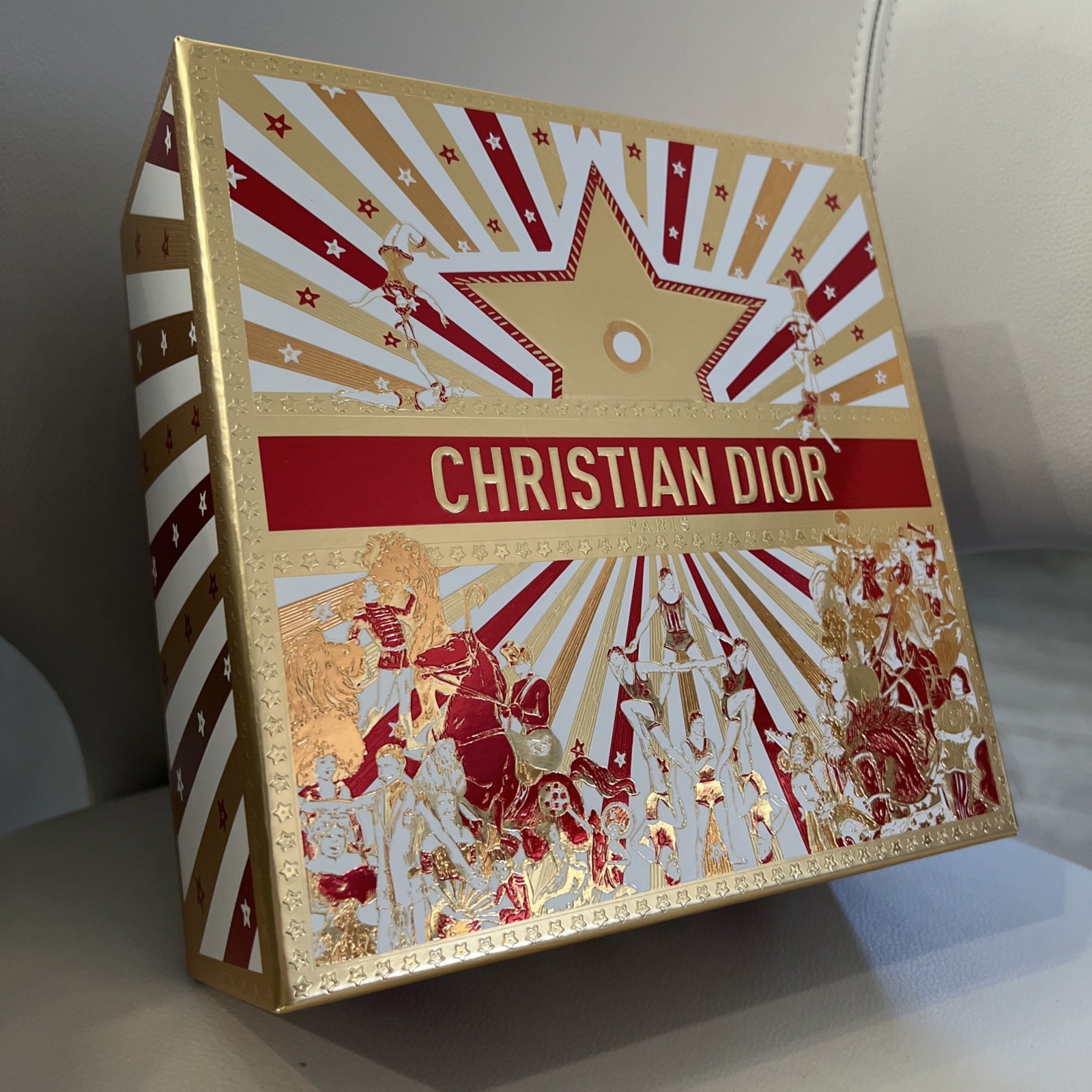 Dior Lunar New Year 2026 Gift Box | Limited Edition | Cards Confetti 8x8x4” gallery