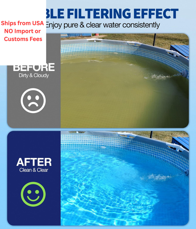 BluClear Universal High-Efficiency Type I Pool Filter Cartridge(4 White gallery