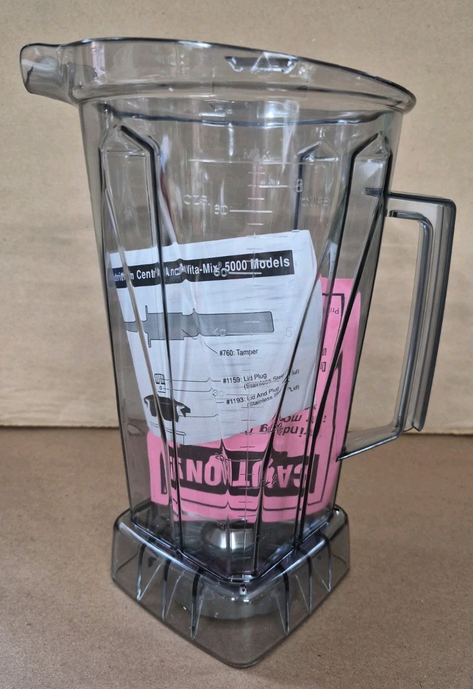Vita-Mix 64oz Dry Blade Container Whole Grains Pitcher Grinder New in Box NOS gallery