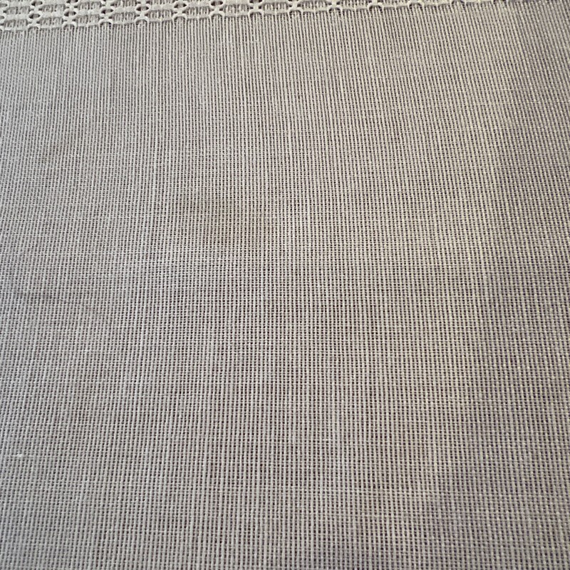 Rectangular Tablecloth Polyester Ivory 77 x 60 Inches Delicate Details gallery