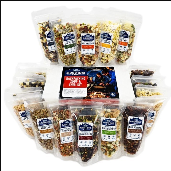 BACKPACKING Soup & Chili Kit (18 ct)-for our popular and timeless Gourmet Soup. gallery