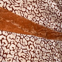Opal House Target Orange Rust Print Velvet Standard Pillow shams – 2