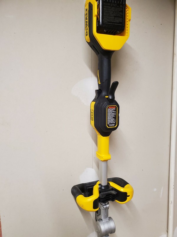 DeWalt 20V MAX String Trimmer Wall Mount Hanger DCST922 DCST922P1 DCST922B gallery