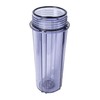 Standard 2.5x10" Clear Filter Housing 3/4" NPT with Pressure Release gallery