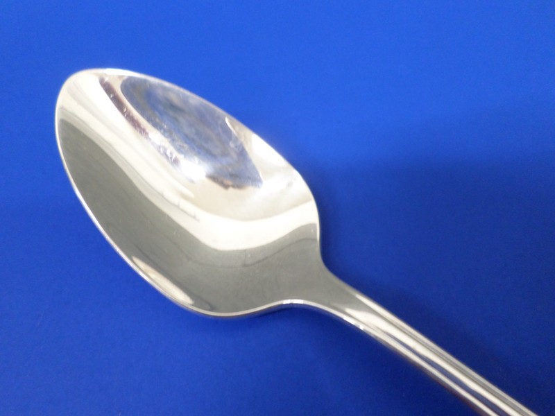 4 - Oneida Community SILVER CLARETTE Glossy Silverplate Flatware 6" TEASPOONS gallery