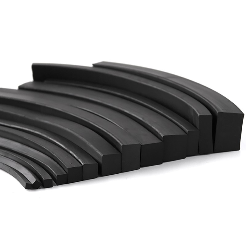 Solid Black Nitrile NBR Rubber Strip - Various Lengths, Widths And Thicknesses gallery