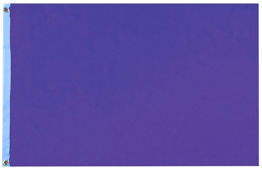 3x5 Purple Plain Solid Color Premium 100D Woven Poly Nylon 3'x5' Flag Banner