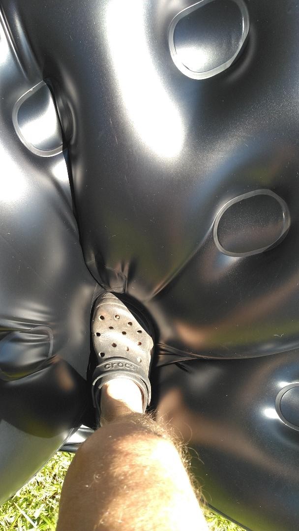 ***2 count*** Full Size Black Vinyl Air Mattress Tomorrow World gallery