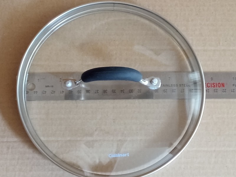Cuisinart Replacement Cookware Lid, Outer Rim 8.5", Inner Lip 7.75" gallery