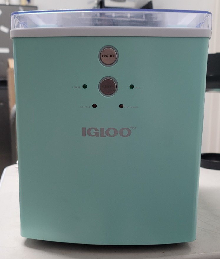 Igloo 33 Lb Automatic Portable Countertop Ice Maker Machine, Aqua gallery