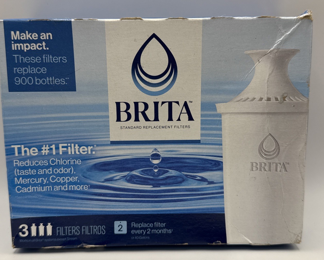 Brita 3 Pack Standard 2 Month Replacement Filters gallery