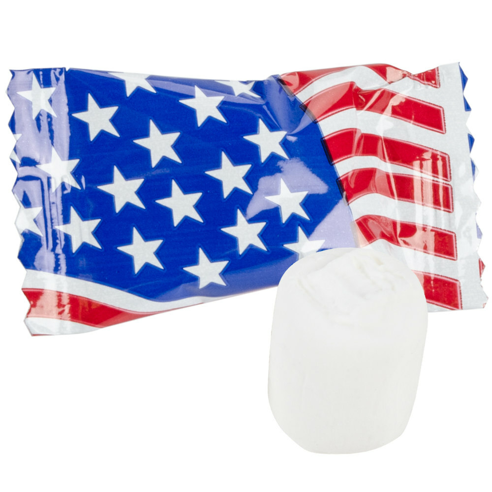 American Flag Buttermints Individually Wrapped 100 Per Bag gallery