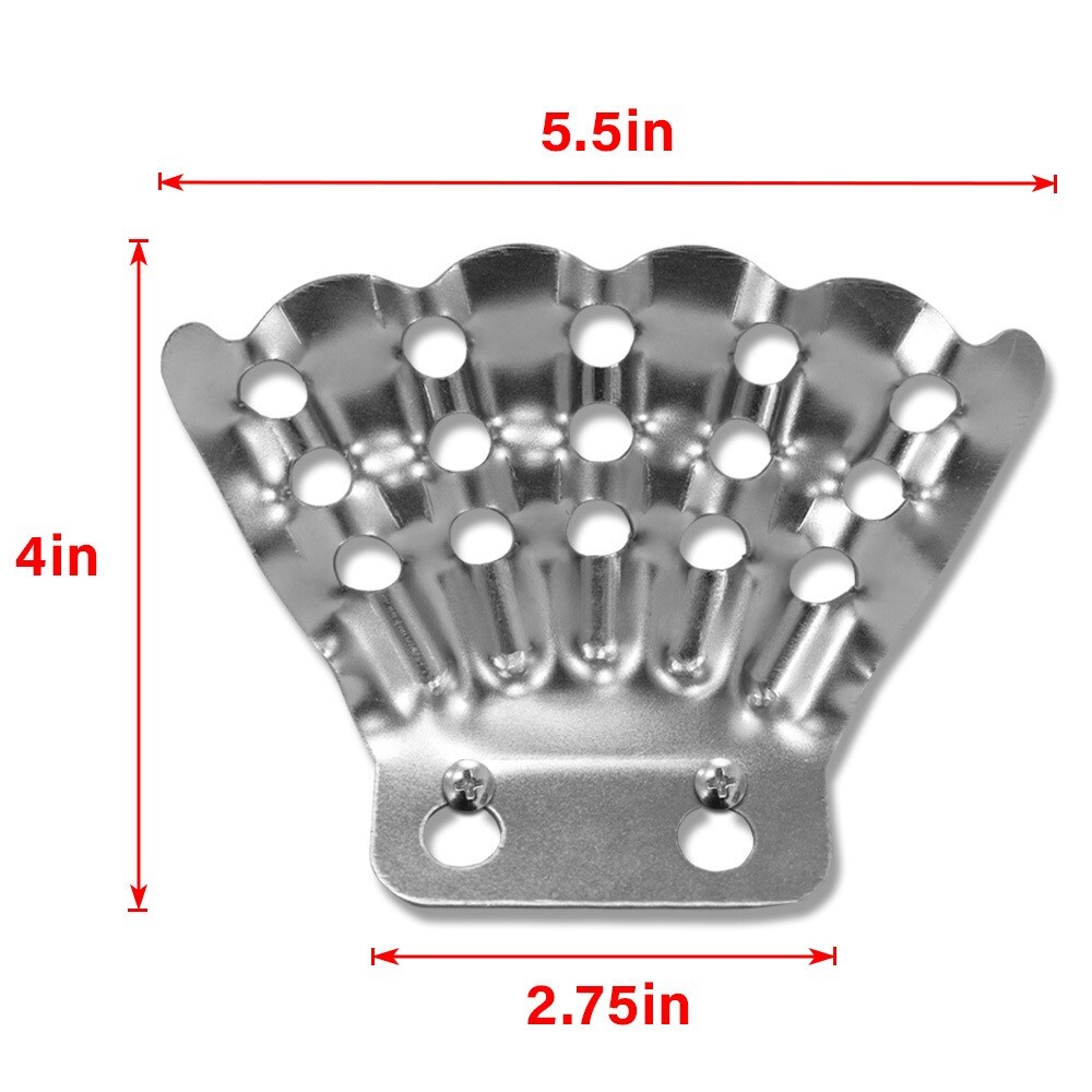 5 Prong Stick Flag Bracket 12x18in Stick Flag Stand Flag Holder Wall Mount gallery