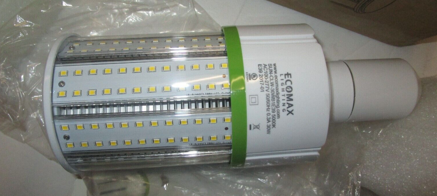 Ecomax Lighting SUN-CLW-30WB1E39 5000K AC 100-277V 50/60Hz 0.3A 30W gallery