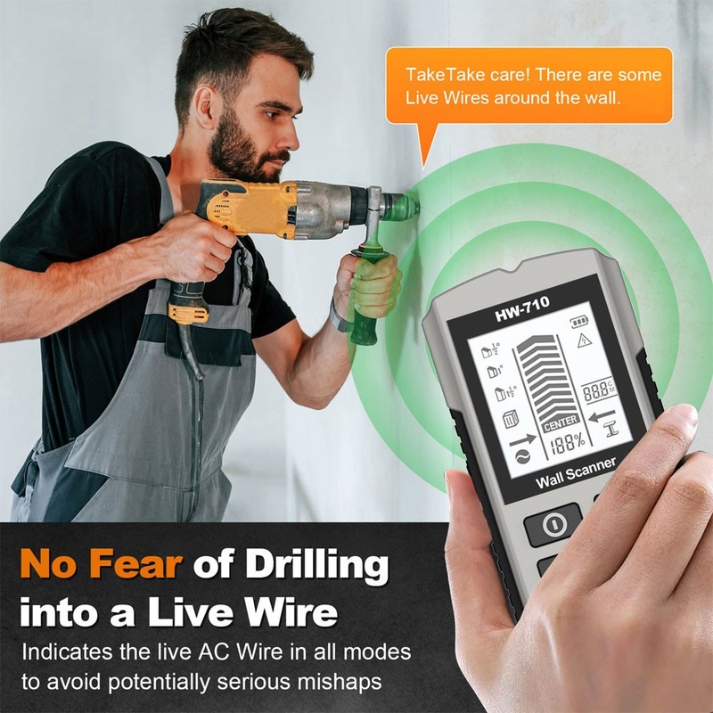 Multifunctional Handheld Metal & Wall Detectors TL gallery