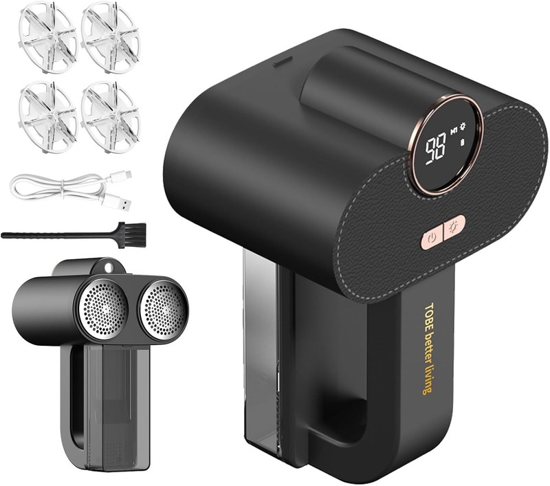 Versatile Fabric Shaver with 6 Replaceable Blades & Fast Cleaning Design gallery